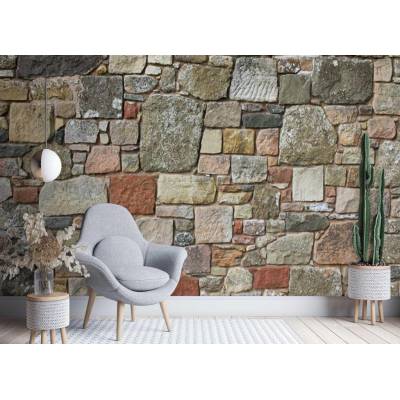 Gario Fototapeta Dekoratívny kameň Materiál: Vliesová, rozmery 200 x 140 cm