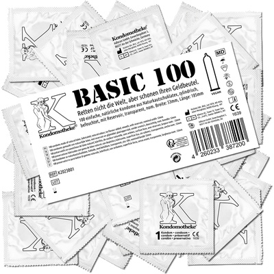 Kondomotheke BASIC: 100 condoms