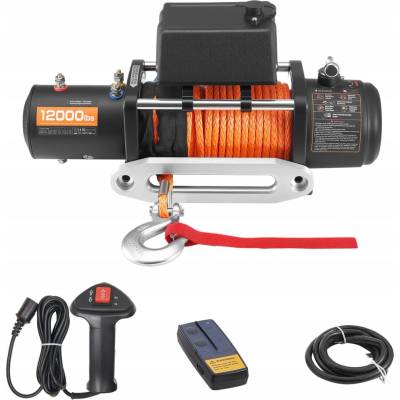 Elektrický naviják nosnost 5400 kg 12V DC pro nákladní automobily