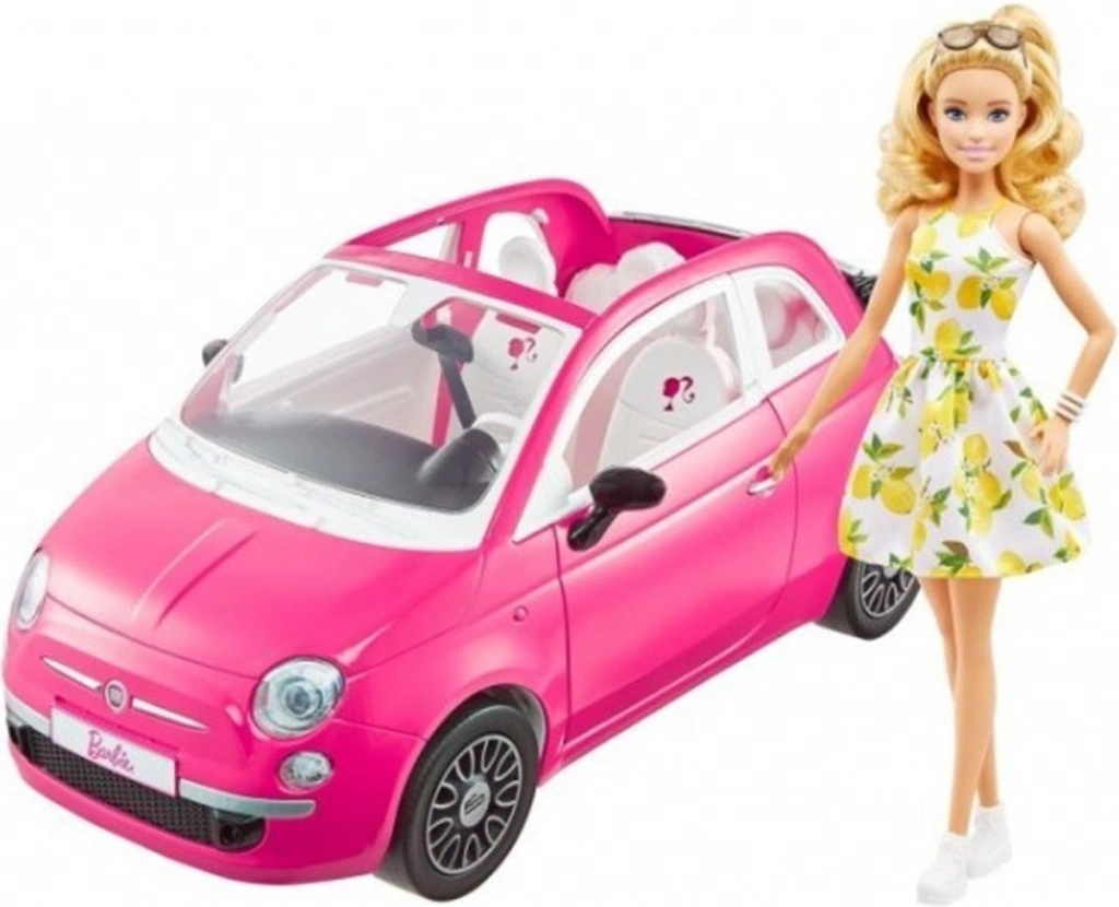 Mattel Barbie auto Fiat 500 a babika od 57 55 Heureka.sk