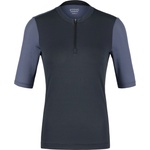 Stoic Дамска фланелка с къс ръкав за колоездене Stoic Women's LofsdalenSt. Bike Jersey Cycling jersey - Black / Midnight Grey (156-2649-0112)