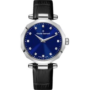 Claude Bernard Дамски часовник Claude Bernard Dress Code - 20229-3CBU-BUIN (20229-3CBU-BUIN) Часовници