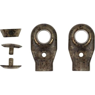 Fox Rage krúžky a štipce Camo Low Resistance Run Ring 5 ks