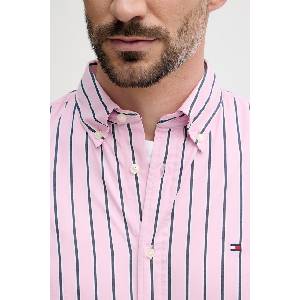 Tommy Hilfiger риза мъжка от памук (MW0MW42441) - answear - 97,77 лв