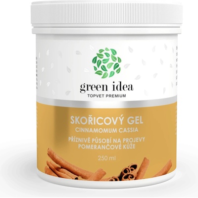 Green idea škoriový masažný gél 250 ml