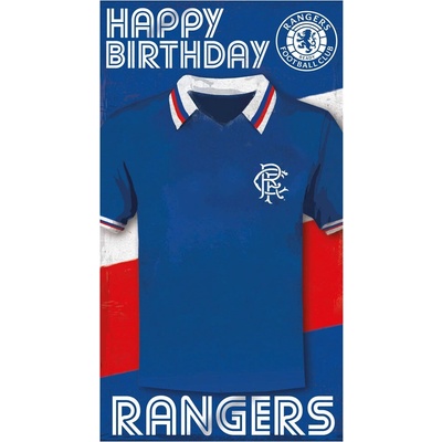 FC Rangers official FC Rangers narozeninové přání Shirt Birthday Card