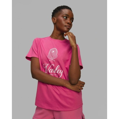 Varley Coventry Branded Tee Růžové