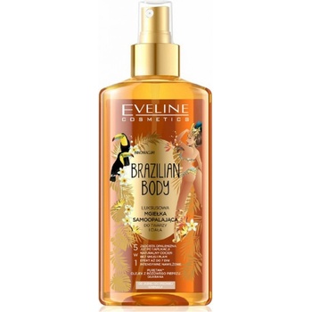 Eveline Cosmetics Brazilian body luxusní samoopalovací sprej na tvář i tělo 150 ml