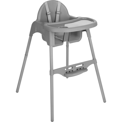 KikkaBoo Стол за хранене 2в1 Jammy Grey (31004010178)
