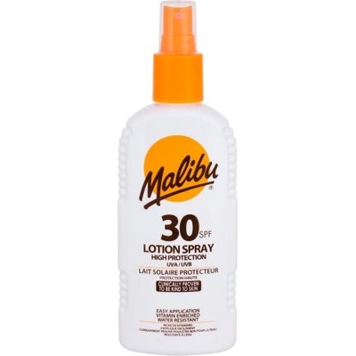 Malibu Lotion Spray SPF30 водоустойчив слънцезащитен спрей 200 ml