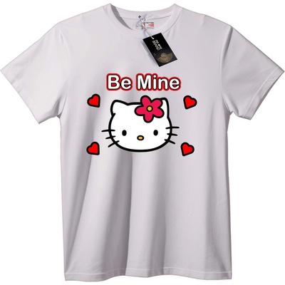 NOONEBRAND Тениска Hello Kitty Бъди Мой - S, Black