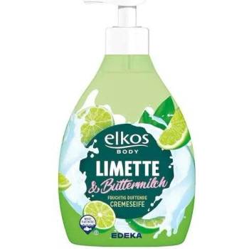 Elkos krémové tekuté mydlo lime & buttermilk 500 ml