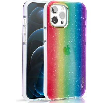 Kingxbar Калъф Kingxbar Ombre, за iPhone 12 Pro Max, многоцветен (6959003511331)