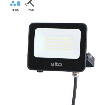 VITO Led ПРОЖЕКТОР 20w ЗЕЛЕН 1700lm ip65 vito sava (6977231352786)