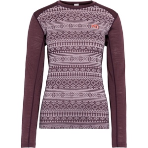 KARI TRAA MINA LS винен, розово S (623687 COCOA Large)