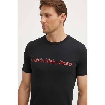 Calvin Klein Jeans Памучна тениска Calvin Klein Jeans с принт J30J322552 (J30J322552)