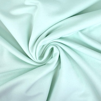 Teplákovina počesaná Gold 240g - Zelená mint pastel