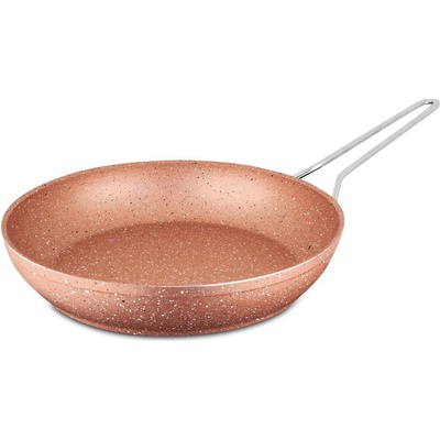 Güral Porselen Ružová hliníková panvica Classic 26 cm