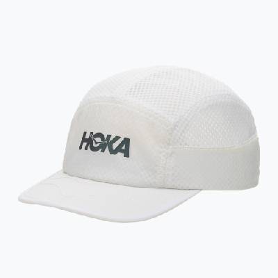 Шапка с козирка HOKA Trail Race white