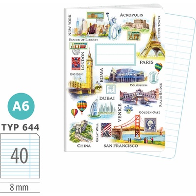ARGUS Sešit A6 TYP 644 Travel Time