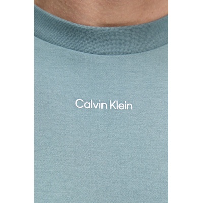 Calvin Klein Памучна тениска Calvin Klein в зелено с изчистен дизайн K10K112487 (K10K112487)