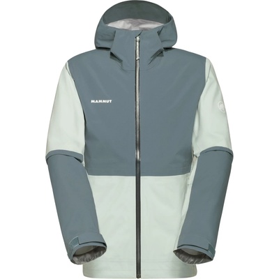 Mammut Мъжко водоустойчиво яке Mammut Linard Guide Hardshell Hooded Jacket Waterproof jacket - Silver Sage / Strata - размер XXL (002-3178-0415)