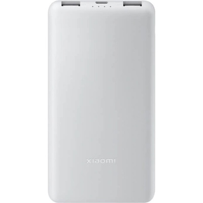 Xiaomi Външна батерия с 1хUSB-C и 2xUSB-A изходи и технология за бързо зареждане - Xiaomi Power Bank 10000mAh 22.5W Lite (бял) (P16ZM)