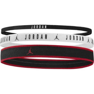 NIKE-JORDAN MW HEADBANDS 3PK BK/WH/BK Mix 2024