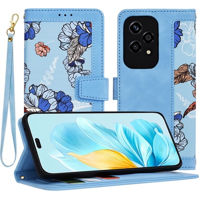 Techsuit Калъф за Honor 200 Lite - FlipCraft - Vibrant Blue