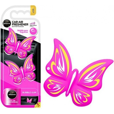 Aroma Car Motýl Bubble Gum 2ks