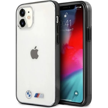 Image 1 of BMW Калъф BMW BMHCP12SMBTOK Sandblast, за Apple iPhone 12 mini, прозрачен (BMW000386)