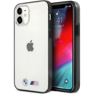 BMW Калъф BMW BMHCP12SMBTOK Sandblast, за Apple iPhone 12 mini, прозрачен (BMW000386)