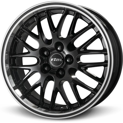 RIAL NORANO 8.5x18 5x120 ET32 diamond black lip polished