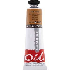 Daler Rowney Graduate Маслена боя Raw Sienna 38 ml 1 бр (117038667)