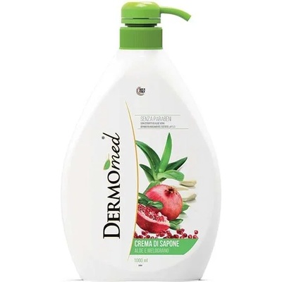Dermomed алое и нар течен сапун 1 литър помпа
