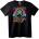 NOONEBRAND Тениска Раста Алигатор - 2XL, Black
