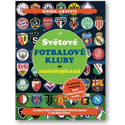 Světové fotbalové kluby se samolepkami – Zboží Dáma