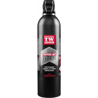 TW1000 Pepřový sprej Jet Titan s automatickým pružinovým uzávěrem 750 ml
