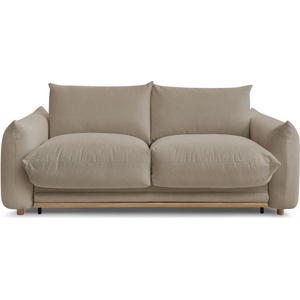 Bobochic Бежов сгъваем диван 214 cm Ernest - Bobochic Paris (WT-AKIT-3R---W_1 P1291)