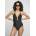 Urban Classics Бански костюм Urban classics Recycled Triangle swimsuit - Black (Black)