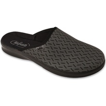 BEFADO 548M044 pánské pantofle LEON ZŠ šedé