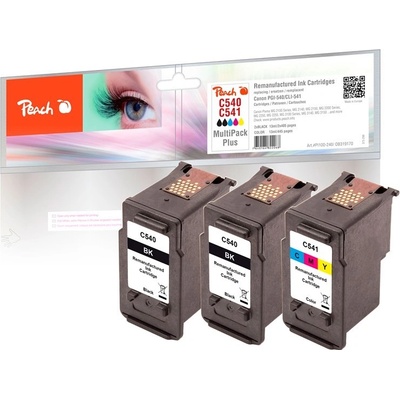 Peach Canon PG-540/CL-541, MultiPack Plus, 3x13 ml kompatibilní CMYK – Zboží Mobilmania
