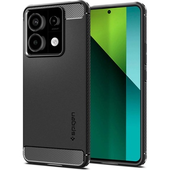 Spigen Противоударен Калъф за XIAOMI Poco X6 5G, SPIGEN Rugged Armor Case, Черен (ACS07254)