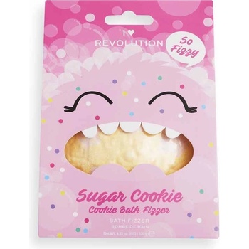 I Heart Revolution Cookie Bath Fizzer Sugar Cookie bomba do kúpeľa 120 g