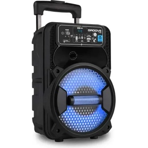 iDance Преносима тонколона с LED светлини и микрофон, Groove119
