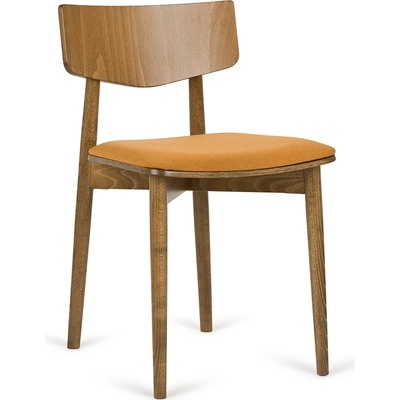 Paged Uvu A-4350 Seat Uph Back Wood buk morený / látka kat. 2