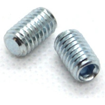 M4x10 Šroub stavěcí plochý, imbus DIN 913 ZB