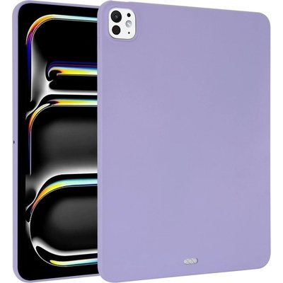 Vsetkonamobil 77186 RUBBER Ochranný kryt pre Apple iPad Pro 13 2024 / M5 2025 fialový