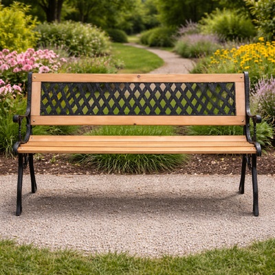 BestBerg BBGF-236 126 x 53 x 74 cm drevo/čierna