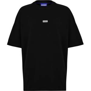 Hugo Тениска Hugo Mens HUGO Printed Logo Back T-Shirt with MCMXCIII text - Regular Fit - Black